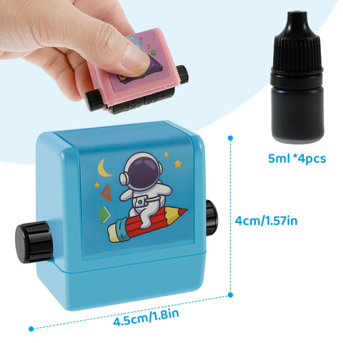 4PCS Math Stamp Making Roller