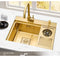 Hidden Gold Kitchen Sink