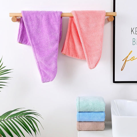 Hair Drying Hat Towel Cap