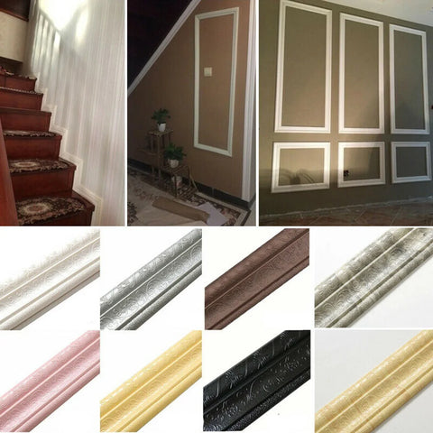 3D Foam Wall Edge Strip