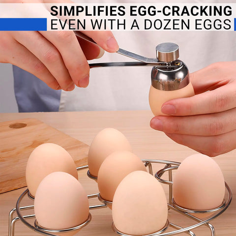 Stainless Steel Egg Cracker