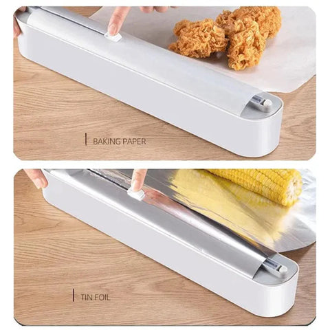 Refillable Cling Wrap Dispenser