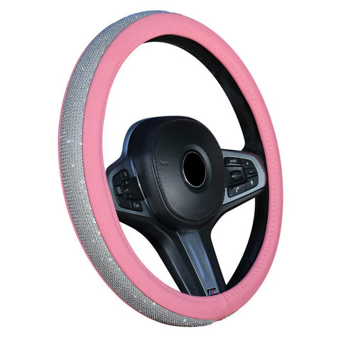 Rhinestones Steering Wheel Cover