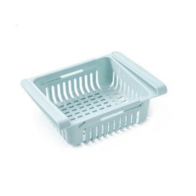 Plastic retractable Fridge Drawer Organizer