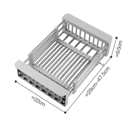 Adjustable Sink Draining Rack