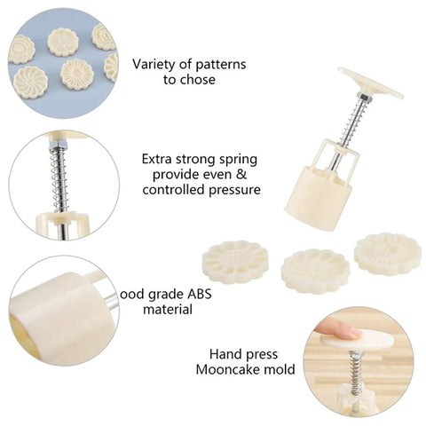 Mooncake Plastic Mold Set