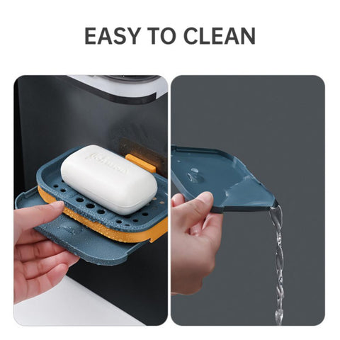 Double Layers Soap Drain Box