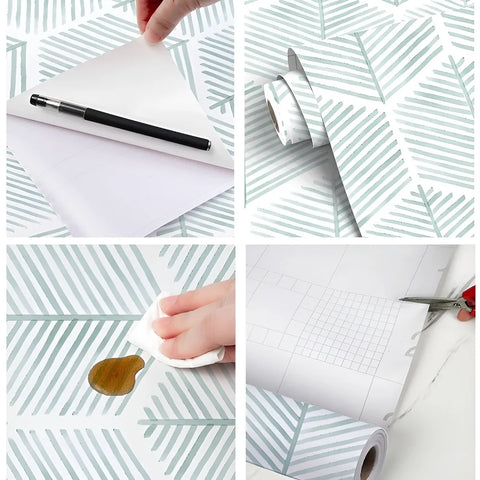 Modern Geometric Peel and Stick Wallpaper