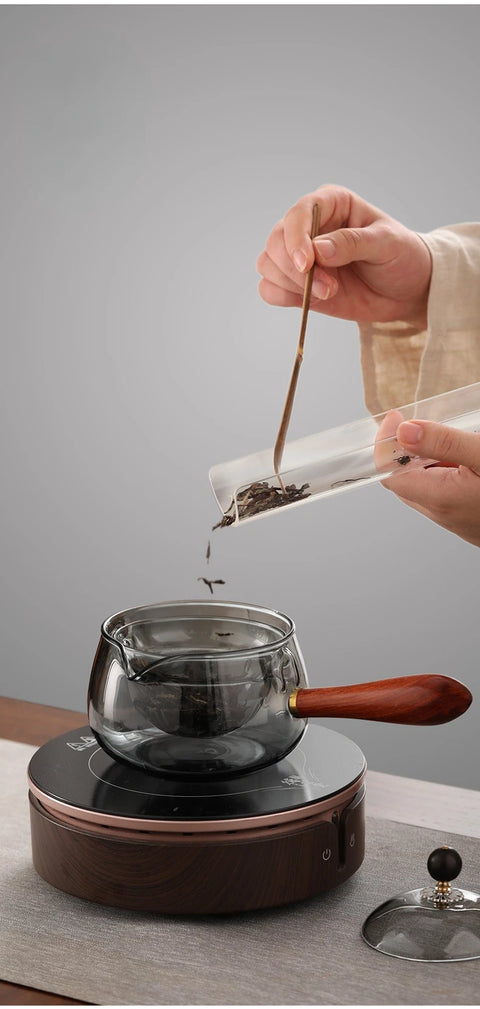 Oriental Fusion: Rotating Handle Teapot