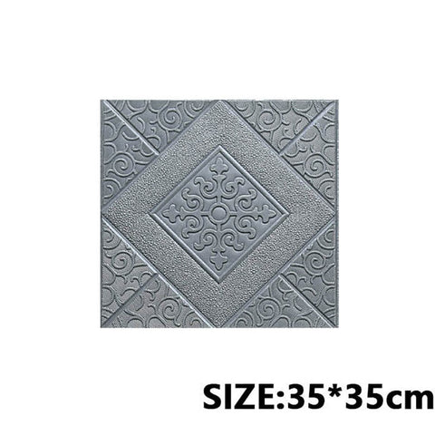 3D Tile Brick Wall Paper