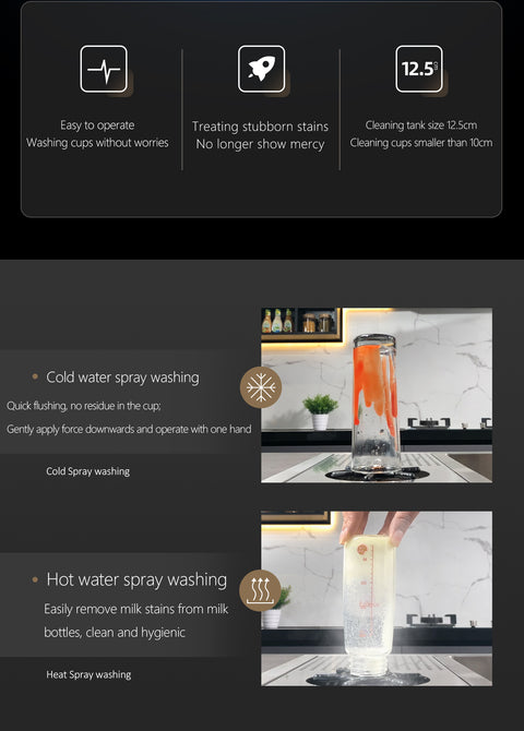 Smart Washing Bowl Hidden Kitchen Sink