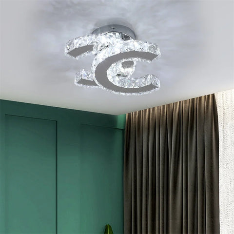 AstraGlow Crystal Chandelier