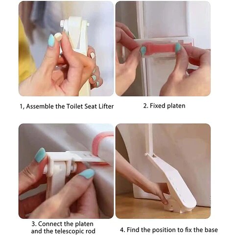 Touch Free Toilet Lid Lifter