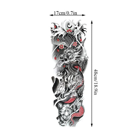 Big Arm Sleeve Tattoo