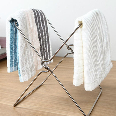 Garbage Bag Shelf Rag Rack