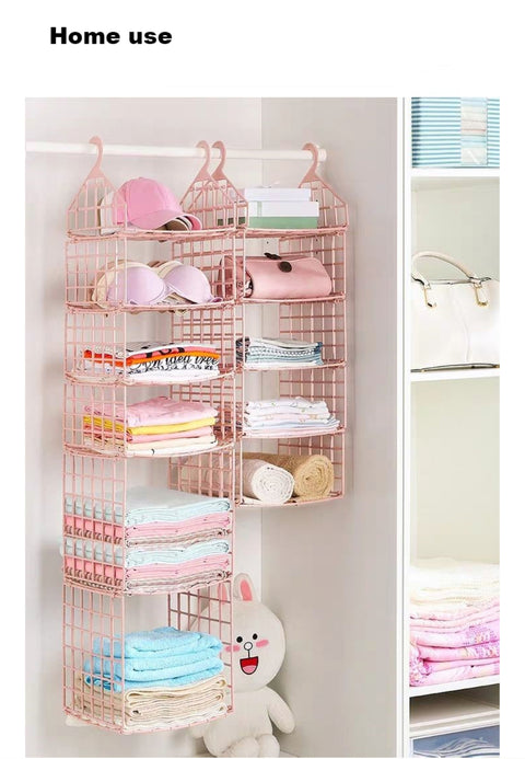 Multilayer Hanging Clothes Shelves