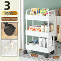 Movable Storage Rack Trolley