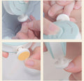 6PCS Set Electric Nail Trimmer File for Baby and Adult