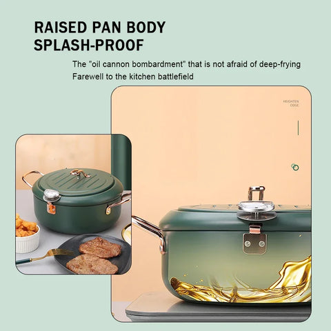 Deep Frying Pot