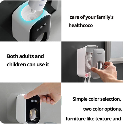 Wall Mounted Toothpaste Gadget