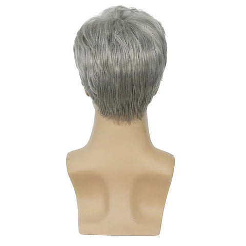 Grey Hair Men Wig