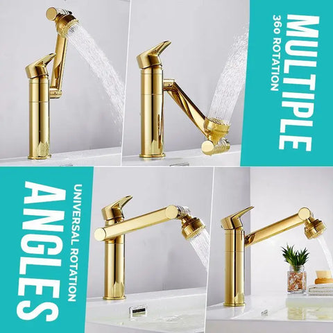 Rotating Sink Faucet