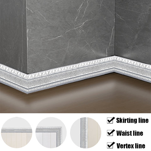 230cm (7 1/2 ft) 3D Pattern Border Line