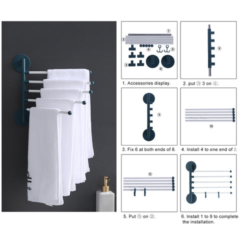 Plastic Towel Rack