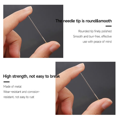 12/36PCS Easy-Threading Sewing Needles