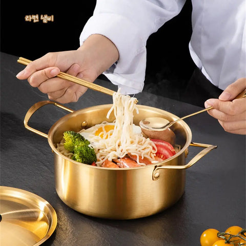 Stainless Steel Ramen Noodle Pot