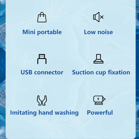 USB Mini Washing Machine Turbo