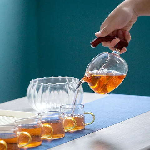 Ancient Harmony: Ming Dynasty Tea Set
