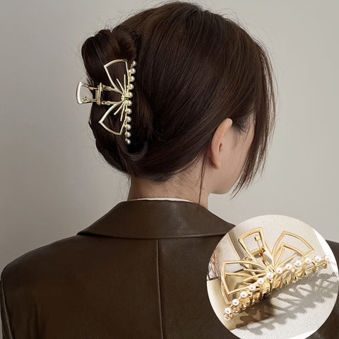 Rhinestone Metal Hair Claw