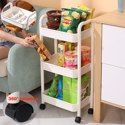 Multi-Layer Storage Trolley Rack
