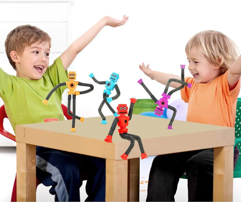 4PCS Robot Toys