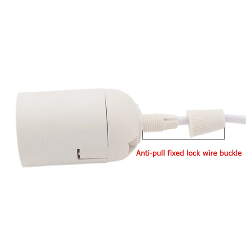 Lamp Adapter Extension Cord US EU UK AU Plug