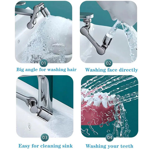 ABS Plastic Rotatable Faucet Extender