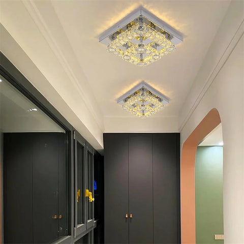 AstraGlow Crystal Chandelier