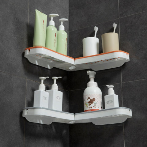 Bathroom Drain Shelf Rack