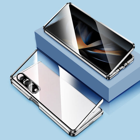 Alloy Metal Frame Full Cover Phone Protector For Samsung Galaxy Z Fold