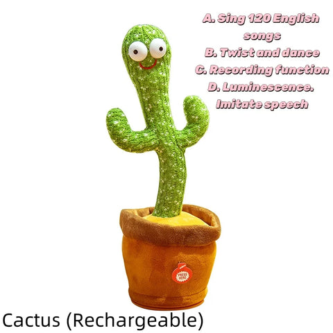 DanzuCactus Singing Dancing Toy