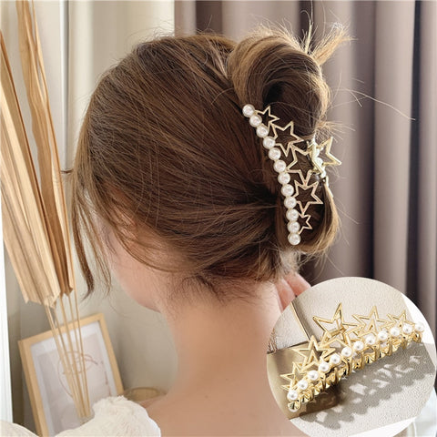 Rhinestone Metal Hair Claw