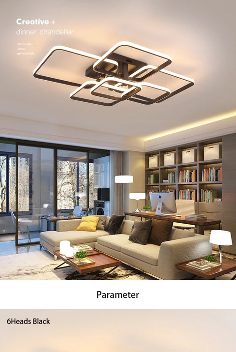 Opulentis Modern Led Chandelier