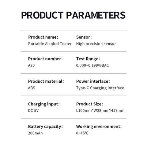 Alcohol Tester