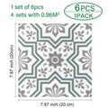 6PCS/Set Tile Stickers 20cmx20cm