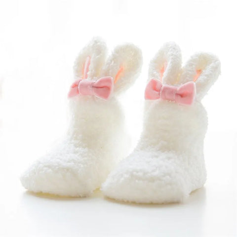 0-24Month Rabbit Plush Socks