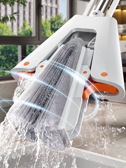 Self-Draining Squeeze Mop