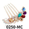 Rhinestone Butterfly Hair Comb Pin