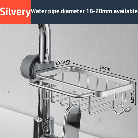 Kitchen Sink Sponge Drain Rack