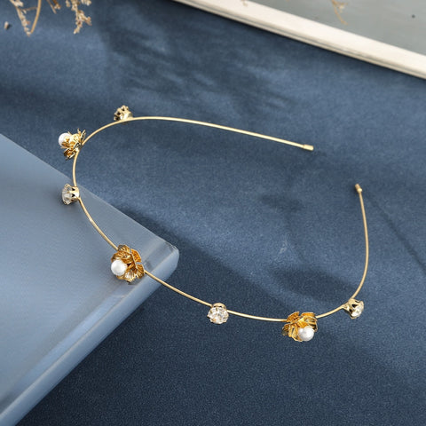 Metal Gold Silver Headband